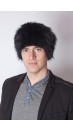 Cappello in marmotta nera - unisex